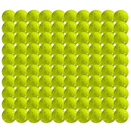 Franklin X-40 Outdoor Pickleball Ball 100 Pack (Optic Yellow) - RacquetGuys.ca